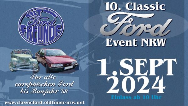 10e Classic Ford Event NRW Krefeld